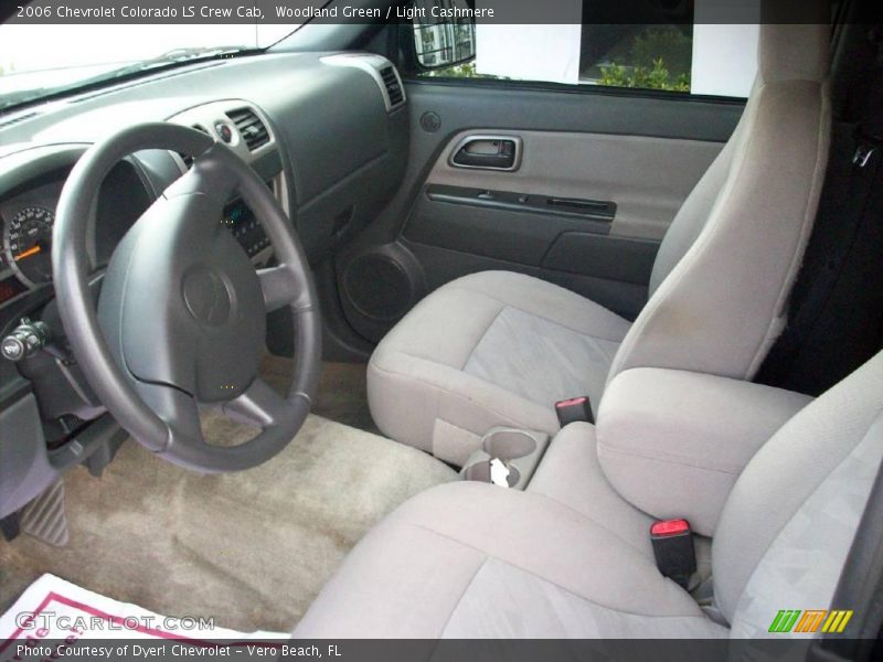 Woodland Green / Light Cashmere 2006 Chevrolet Colorado LS Crew Cab
