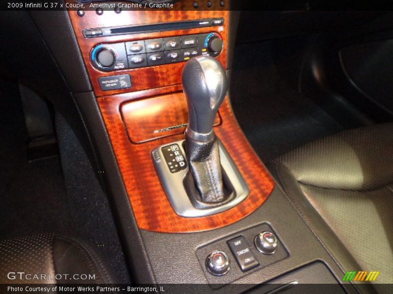Amethyst Graphite / Graphite 2009 Infiniti G 37 x Coupe