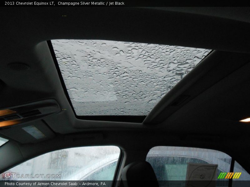 Champagne Silver Metallic / Jet Black 2013 Chevrolet Equinox LT