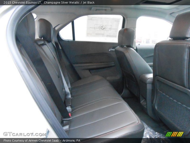 Champagne Silver Metallic / Jet Black 2013 Chevrolet Equinox LT