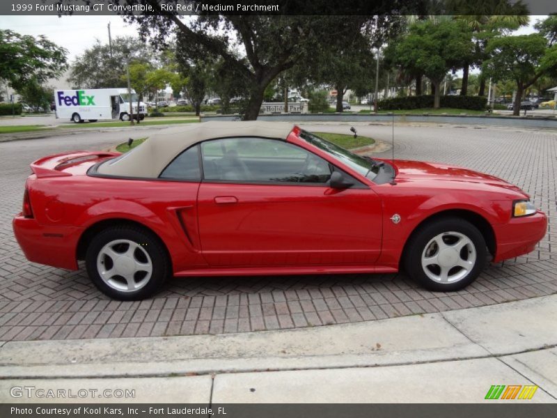  1999 Mustang GT Convertible Rio Red
