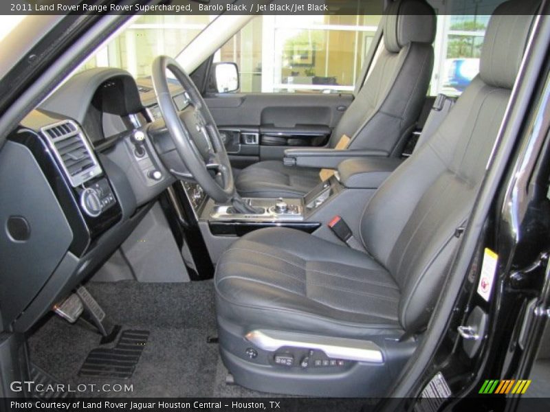 Barolo Black / Jet Black/Jet Black 2011 Land Rover Range Rover Supercharged