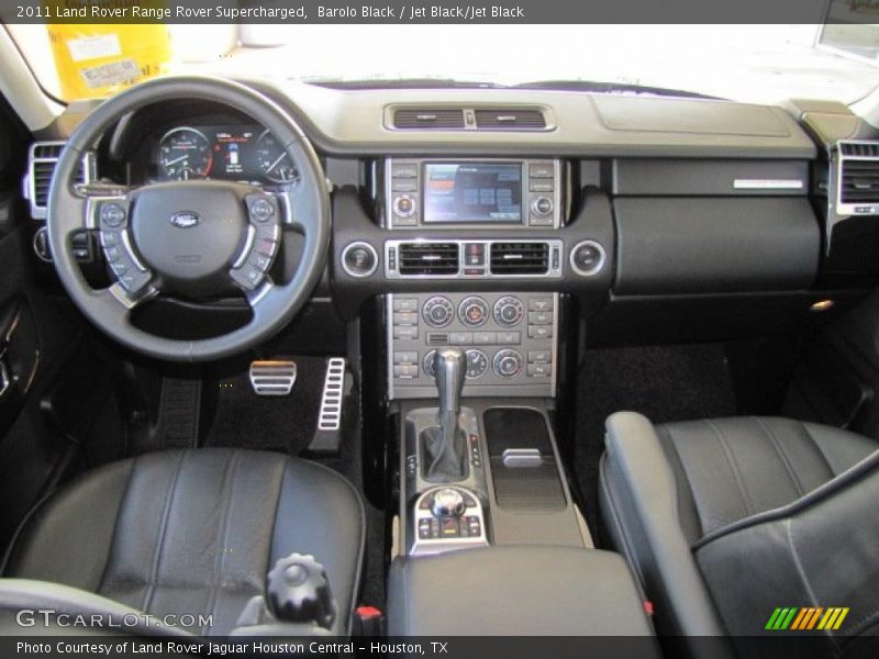 Barolo Black / Jet Black/Jet Black 2011 Land Rover Range Rover Supercharged