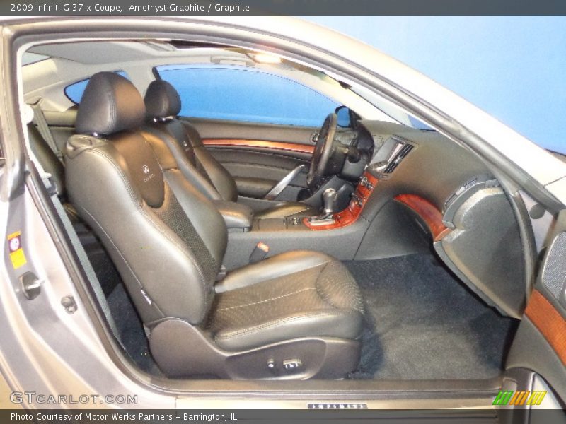 Amethyst Graphite / Graphite 2009 Infiniti G 37 x Coupe