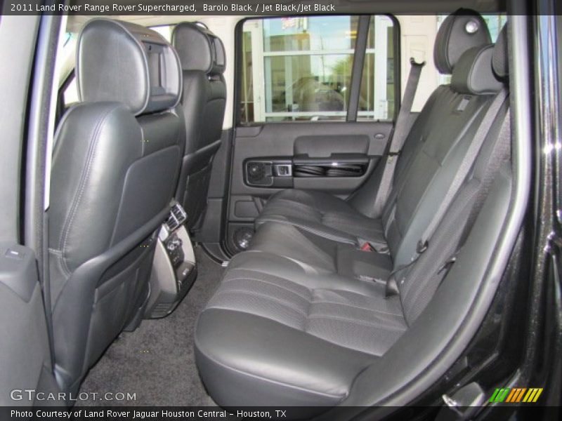 Barolo Black / Jet Black/Jet Black 2011 Land Rover Range Rover Supercharged