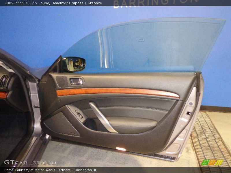 Amethyst Graphite / Graphite 2009 Infiniti G 37 x Coupe