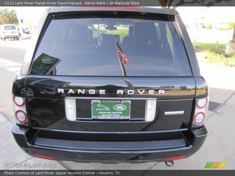 Barolo Black / Jet Black/Jet Black 2011 Land Rover Range Rover Supercharged