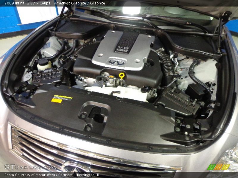 Amethyst Graphite / Graphite 2009 Infiniti G 37 x Coupe