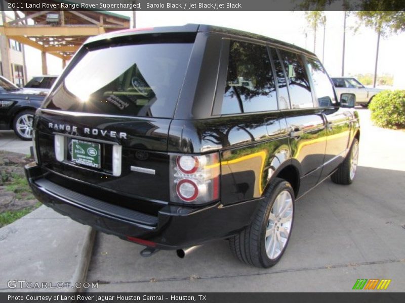Barolo Black / Jet Black/Jet Black 2011 Land Rover Range Rover Supercharged