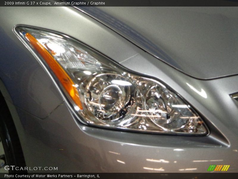 Amethyst Graphite / Graphite 2009 Infiniti G 37 x Coupe