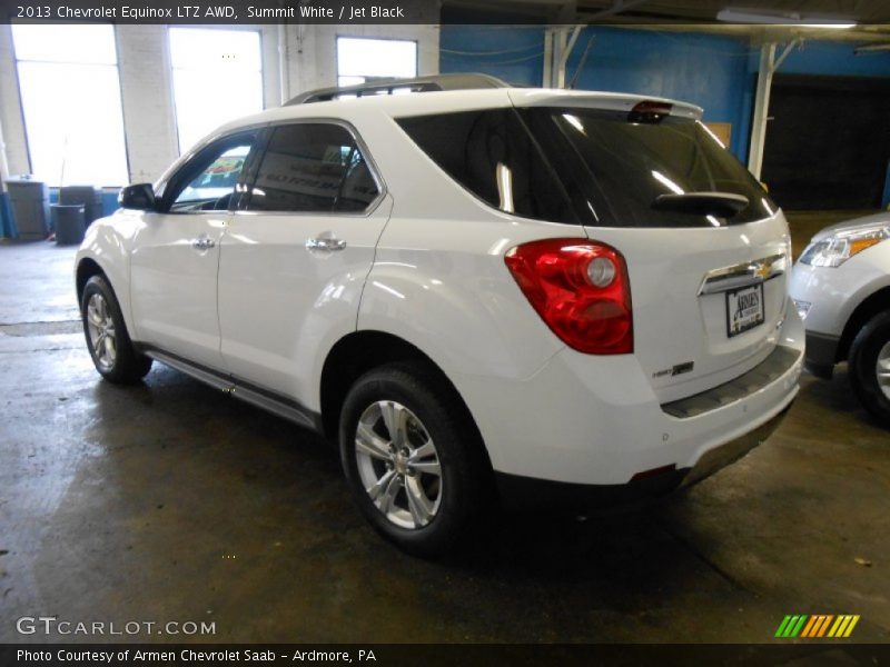 Summit White / Jet Black 2013 Chevrolet Equinox LTZ AWD