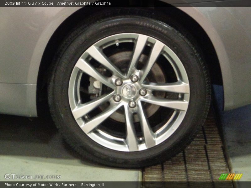 Amethyst Graphite / Graphite 2009 Infiniti G 37 x Coupe