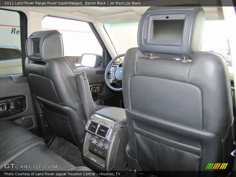 Barolo Black / Jet Black/Jet Black 2011 Land Rover Range Rover Supercharged