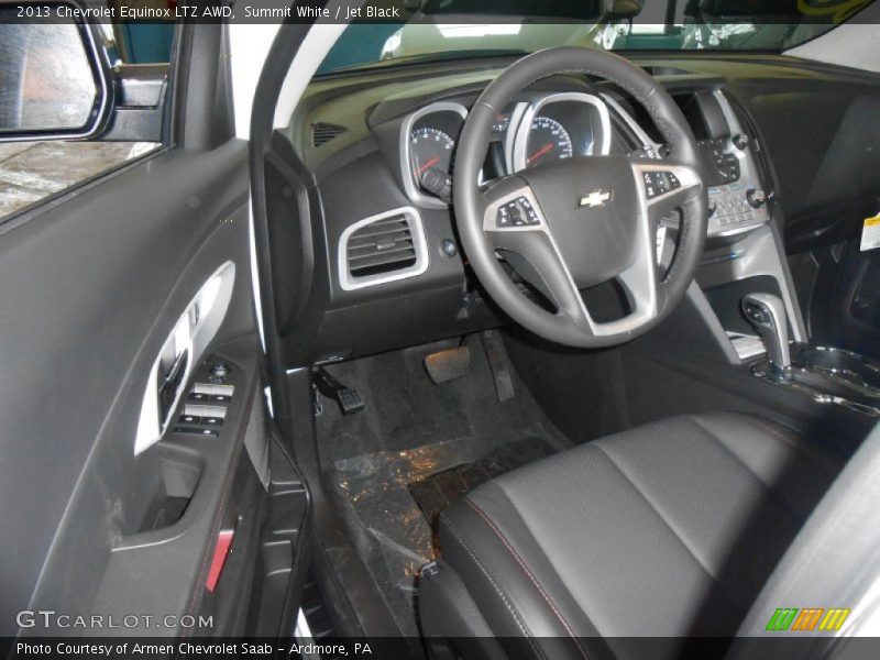 Summit White / Jet Black 2013 Chevrolet Equinox LTZ AWD