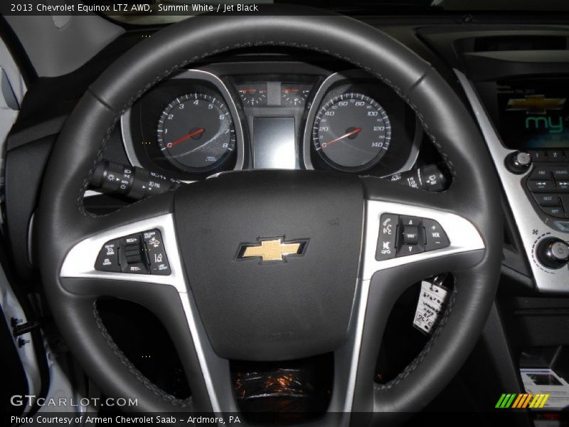 Summit White / Jet Black 2013 Chevrolet Equinox LTZ AWD