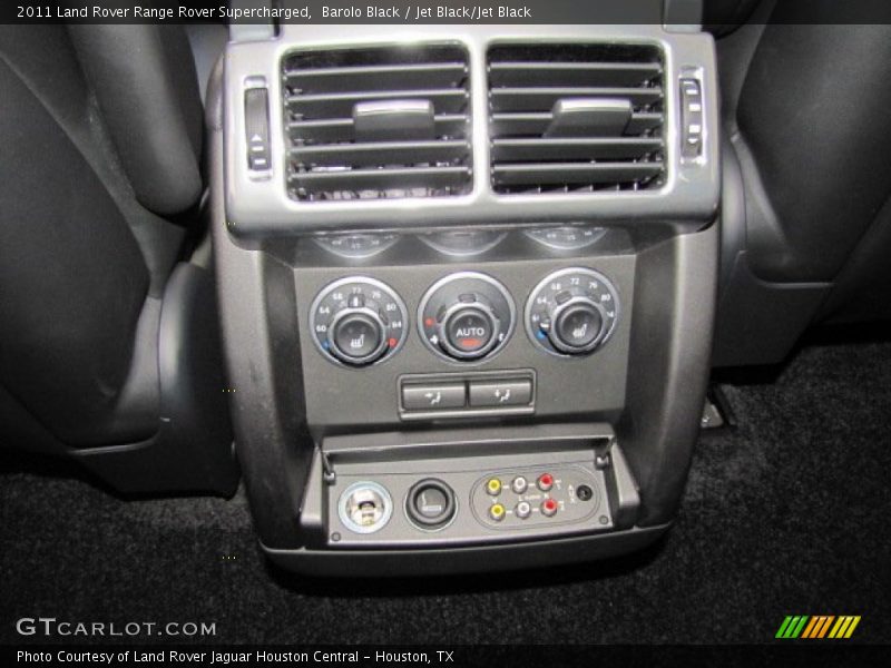 Barolo Black / Jet Black/Jet Black 2011 Land Rover Range Rover Supercharged