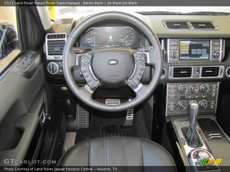 Barolo Black / Jet Black/Jet Black 2011 Land Rover Range Rover Supercharged