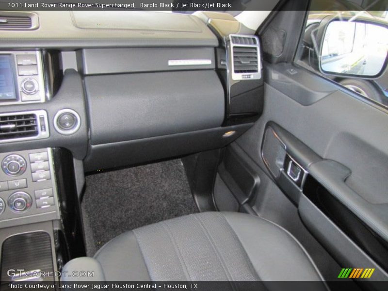 Barolo Black / Jet Black/Jet Black 2011 Land Rover Range Rover Supercharged