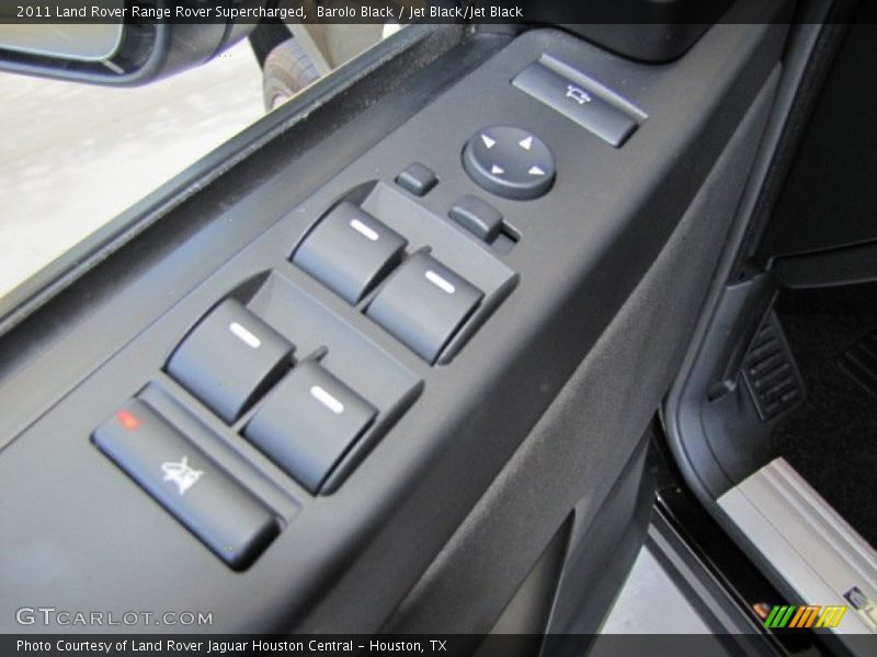 Barolo Black / Jet Black/Jet Black 2011 Land Rover Range Rover Supercharged