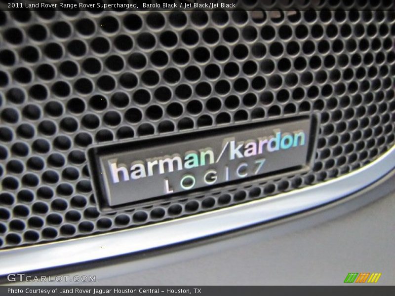 Barolo Black / Jet Black/Jet Black 2011 Land Rover Range Rover Supercharged