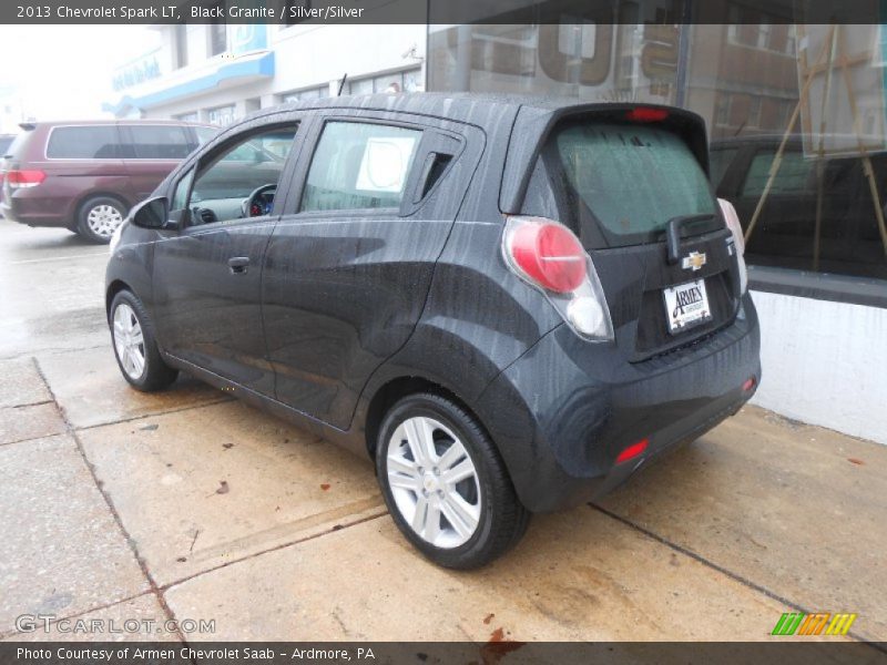 Black Granite / Silver/Silver 2013 Chevrolet Spark LT