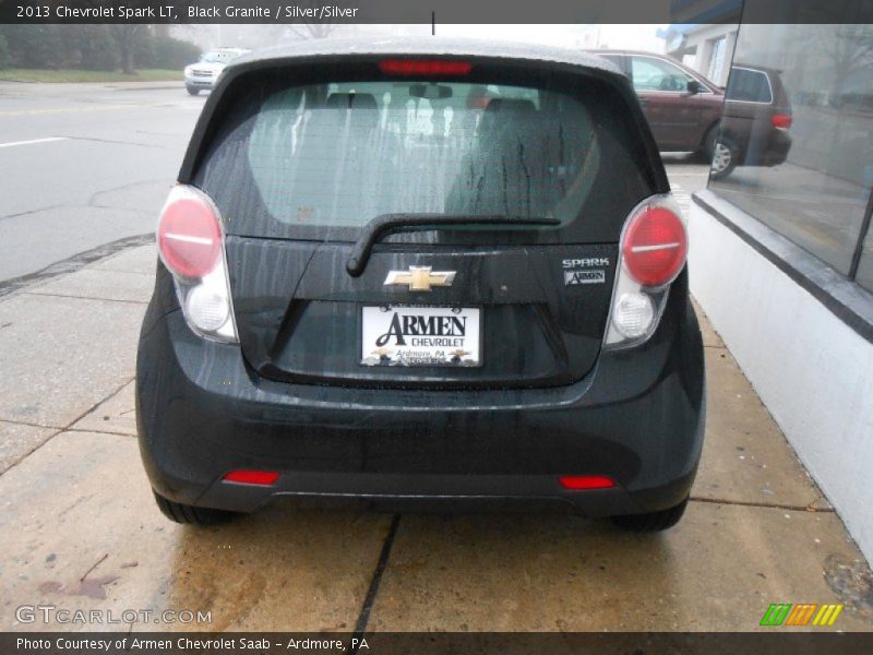 Black Granite / Silver/Silver 2013 Chevrolet Spark LT