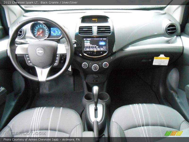 Black Granite / Silver/Silver 2013 Chevrolet Spark LT