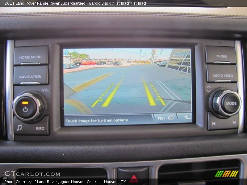 Barolo Black / Jet Black/Jet Black 2011 Land Rover Range Rover Supercharged