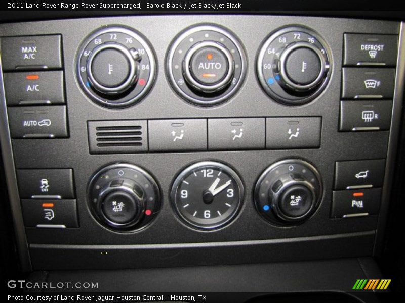 Barolo Black / Jet Black/Jet Black 2011 Land Rover Range Rover Supercharged
