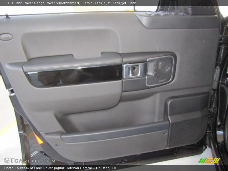 Barolo Black / Jet Black/Jet Black 2011 Land Rover Range Rover Supercharged