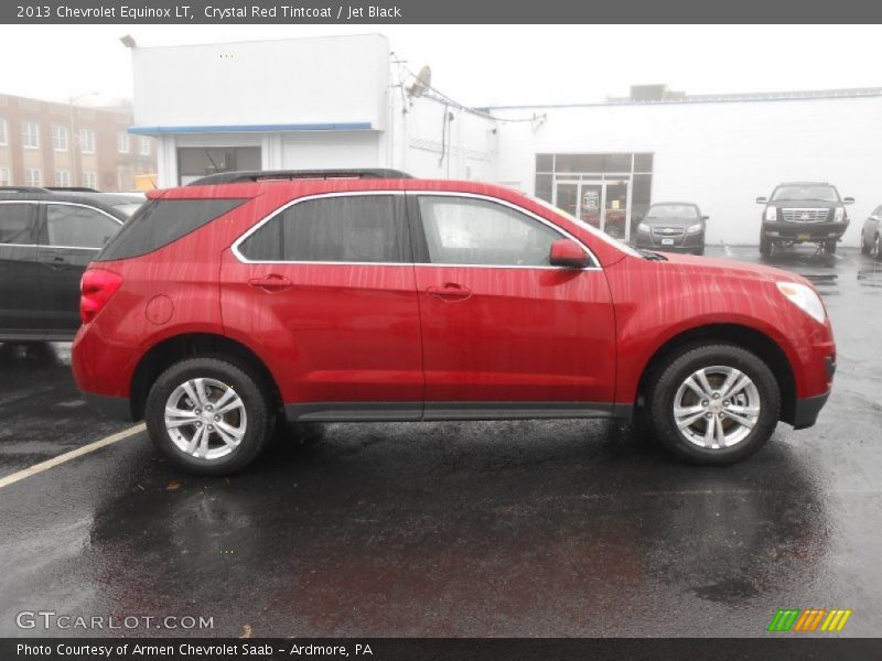 Crystal Red Tintcoat / Jet Black 2013 Chevrolet Equinox LT