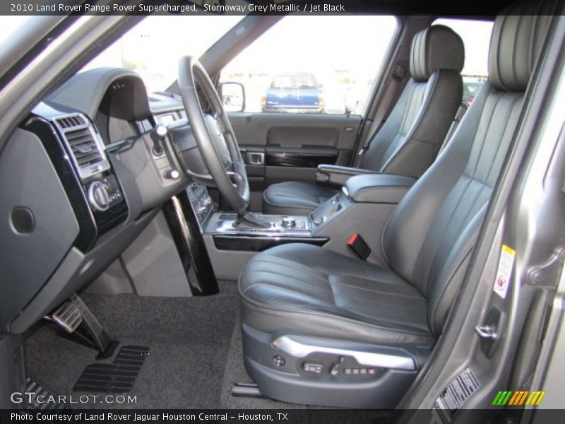 Stornoway Grey Metallic / Jet Black 2010 Land Rover Range Rover Supercharged