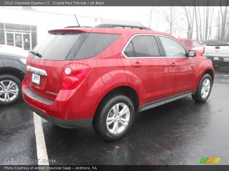 Crystal Red Tintcoat / Jet Black 2013 Chevrolet Equinox LT