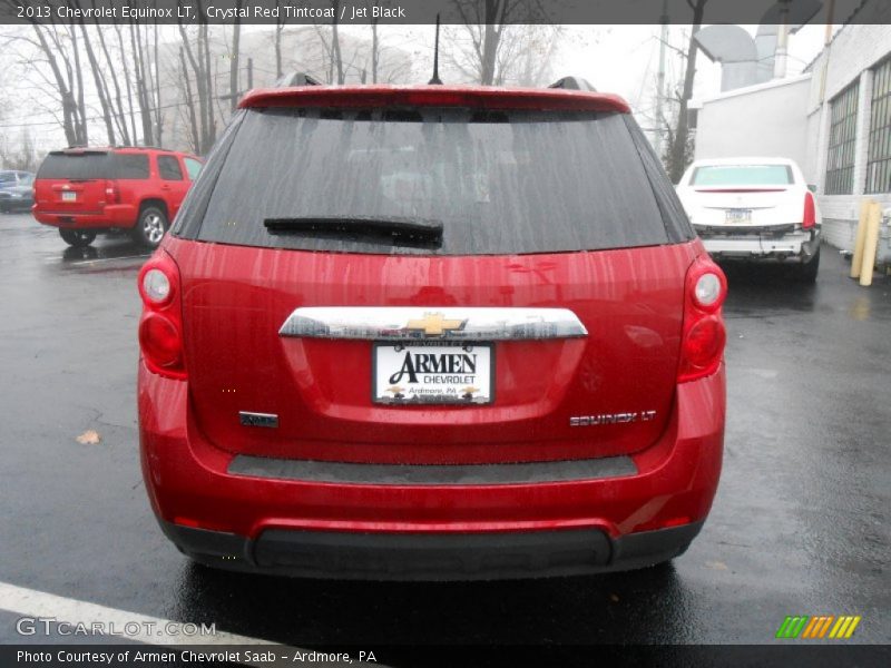 Crystal Red Tintcoat / Jet Black 2013 Chevrolet Equinox LT