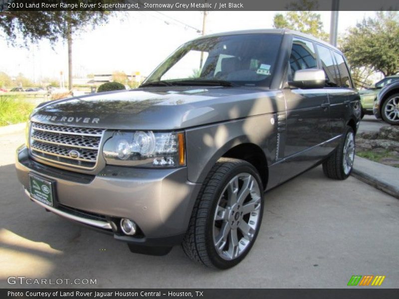 Stornoway Grey Metallic / Jet Black 2010 Land Rover Range Rover Supercharged