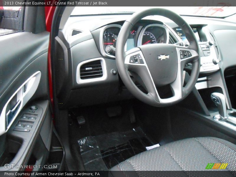 Crystal Red Tintcoat / Jet Black 2013 Chevrolet Equinox LT