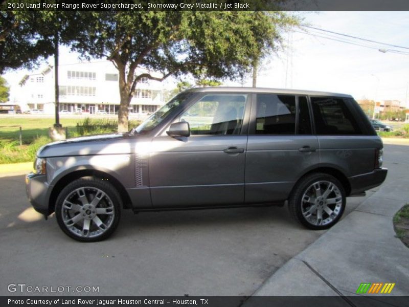 Stornoway Grey Metallic / Jet Black 2010 Land Rover Range Rover Supercharged
