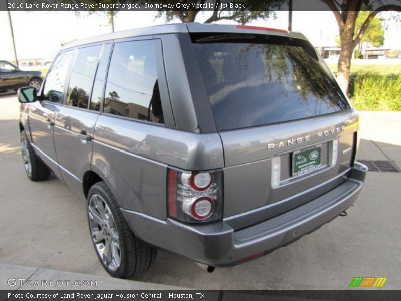 Stornoway Grey Metallic / Jet Black 2010 Land Rover Range Rover Supercharged