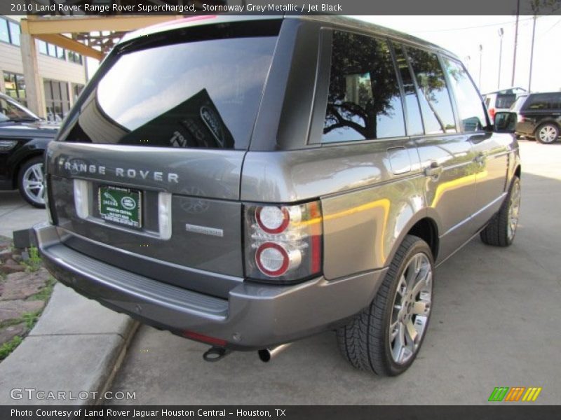 Stornoway Grey Metallic / Jet Black 2010 Land Rover Range Rover Supercharged