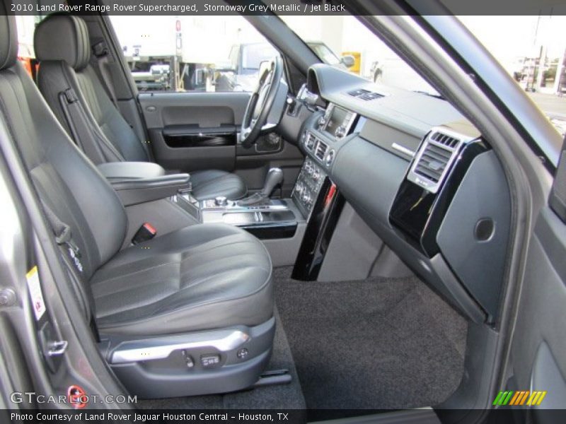 Stornoway Grey Metallic / Jet Black 2010 Land Rover Range Rover Supercharged