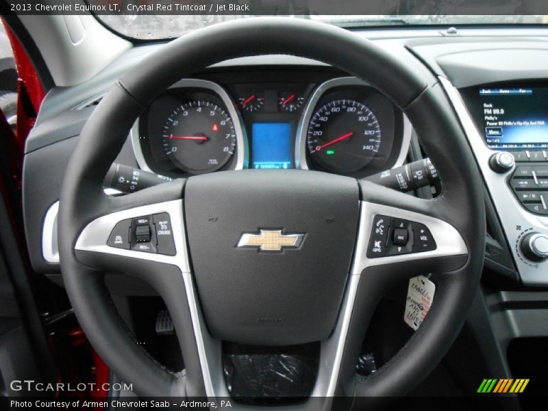 Crystal Red Tintcoat / Jet Black 2013 Chevrolet Equinox LT