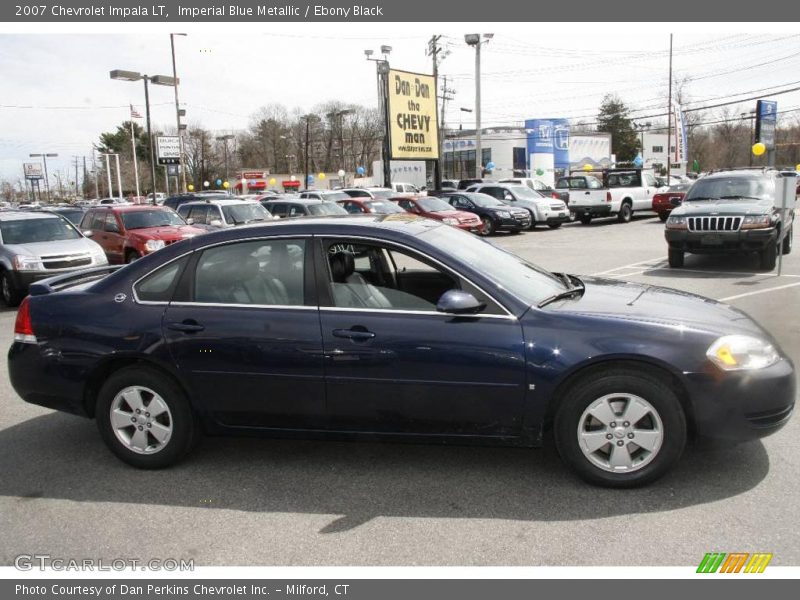 Imperial Blue Metallic / Ebony Black 2007 Chevrolet Impala LT