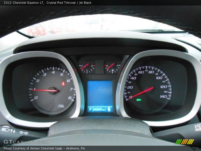 Crystal Red Tintcoat / Jet Black 2013 Chevrolet Equinox LT