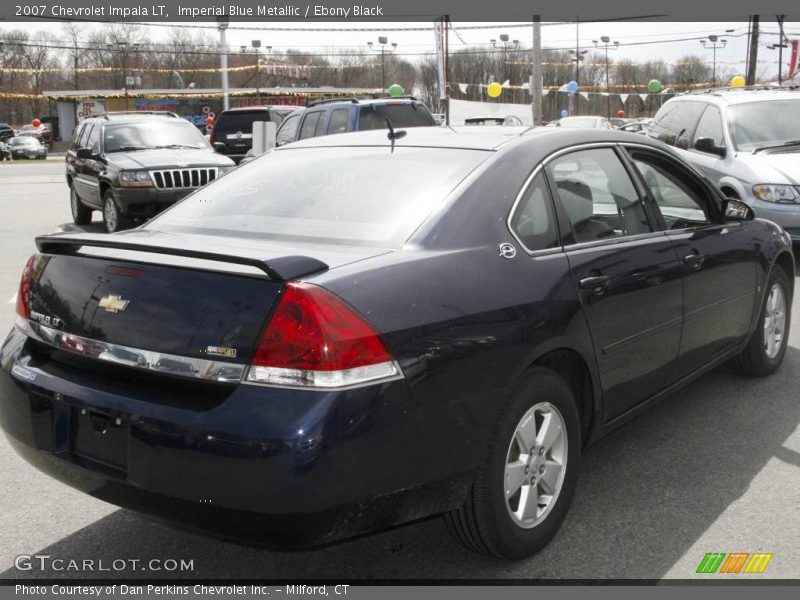 Imperial Blue Metallic / Ebony Black 2007 Chevrolet Impala LT