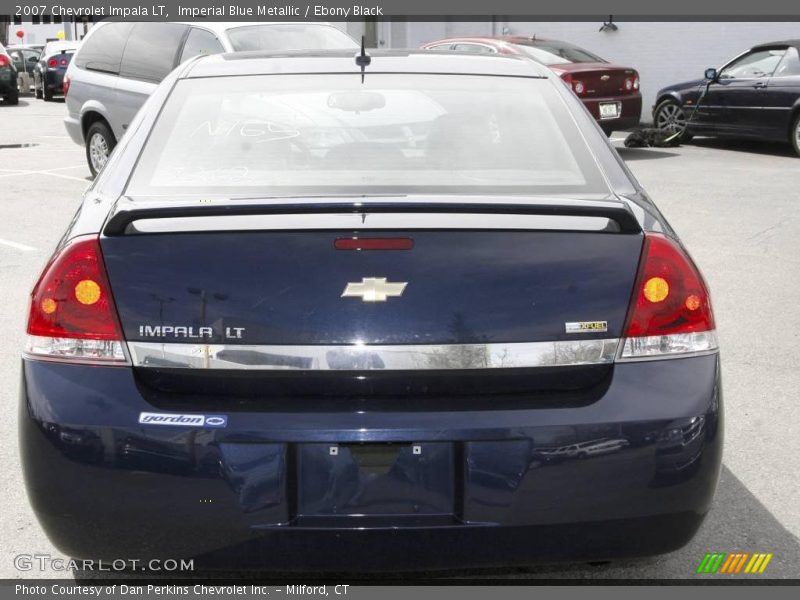 Imperial Blue Metallic / Ebony Black 2007 Chevrolet Impala LT