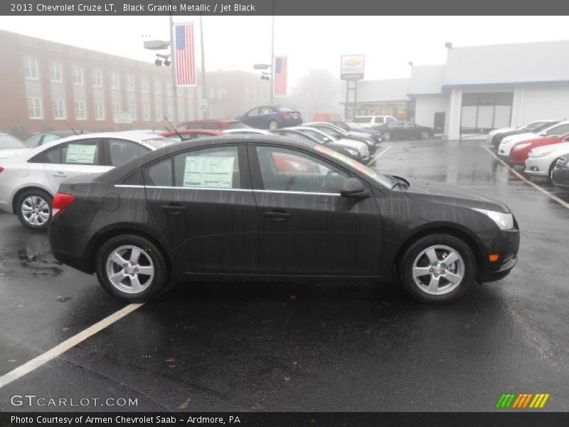 Black Granite Metallic / Jet Black 2013 Chevrolet Cruze LT