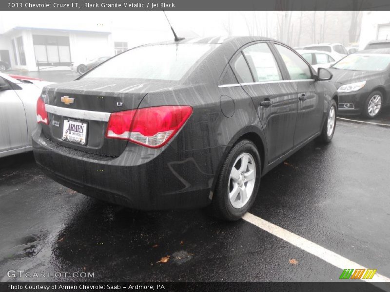 Black Granite Metallic / Jet Black 2013 Chevrolet Cruze LT