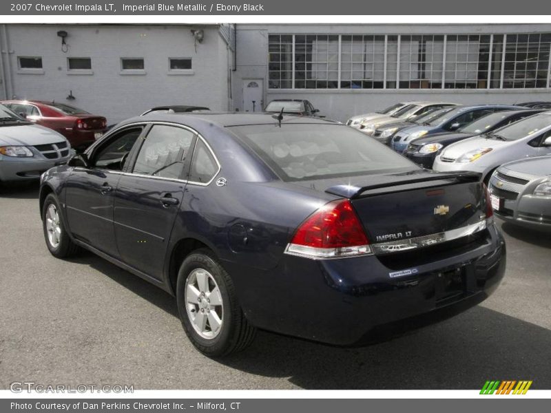 Imperial Blue Metallic / Ebony Black 2007 Chevrolet Impala LT