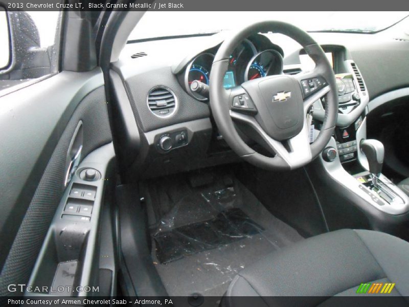 Black Granite Metallic / Jet Black 2013 Chevrolet Cruze LT