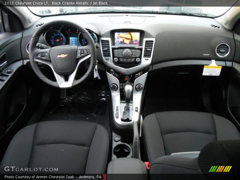 Black Granite Metallic / Jet Black 2013 Chevrolet Cruze LT